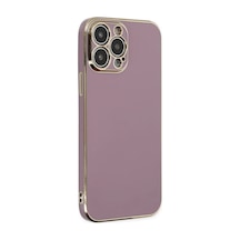 Apple Uyumlu iPhone 14 Pro Kılıf Volet Silikon - Mor 0.2M-Çok Renkli