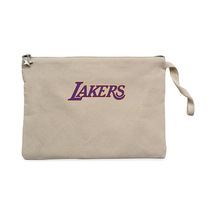 Los Angeles Lakers Krem Clutch Astarlı Cüzdan / El Çantası Krem