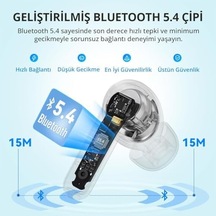 Earfun Earbuds Air Life Bluetooth Kulakiçi Kulaklık - Bluetooth 5.4-35 Saate Kadar Kullanım Süresi - Siyah Earfun Türkiye Garantili