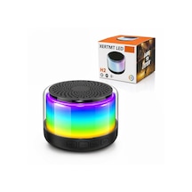 Platoon Pl-4675 Bluetooth Wireless Speaker Hoparlör 3w Usb Şarjlı Rgb Işıklı Bt Sd