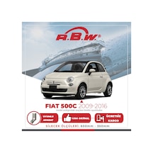 Fiat 500C Muz Silecek Takımı 2009-2016 Rbw