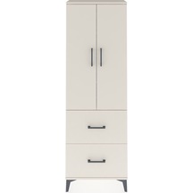 Arges Dolap 3 Raflı 2 Çekmeceli 2 Kapaklı 60x30x182 Aytaşı-ay... Aytaşı