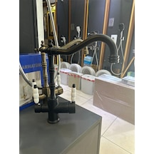 Boheme Rustik Siyah Evye Bataryası Siyah