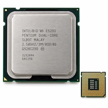 Intel Pentium Dual-core E5200 2.50 Ghz 2mb 800mhz Lga775 İşlemci