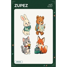 Minik Şehir Haritası 19x25 Cm Ütüyle Uygulanan Baskı Zpz1214 - 928156602