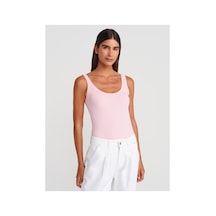 Dilvin 21053 Askılı Bodysuit Siyah