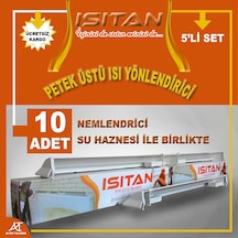 Isıtan Petek Üstü Isı Yönlendirici 75-140 CM 5 Adet
