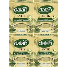 Dalan Antik Vegan El Yapımı Doğal Katı Defneli Zeytinyağı Sabunu 4 x 900 G