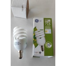 12w Tasarruflu Spiral Ampul - E14 İnce Duy Sarı Işık