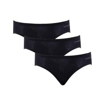 Blackspade Kadın Siyah Essential Slip Külot 3lü Paket Siyah