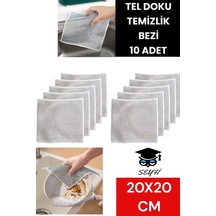Tel Doku Temizlik Bezi 10 Adet