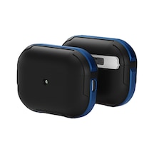 Movenchy Apple   Uyumlu  Airpods 3 3.nesil Mo-a8 Armor Kılıf - Lacivert