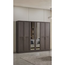 Rebeka Mdf 6 Kapaklı Dolap