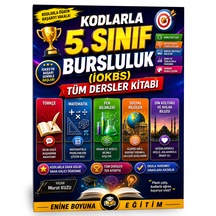 Kodlarla 5. Sınıf Bursluluk İokbs Tüm Dersler Kitabı