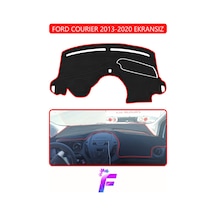Ford Courıer Ekransız 2013-2020 Torpido Örtüsü Güneşten Korur Kolay Montaj Tam Uyum E75