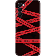 Tecno Camon 18 Kilif Resimli Silikon Danger 1372 536298026
