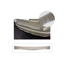 Volvo Xc 90 Uyumlu 2001-2014 Krom Arka Tampon Üstü Koruma Paslanmaz Çelik