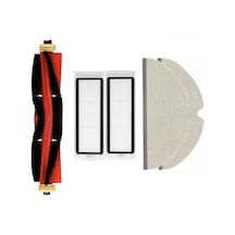 Roborock S6 Maxv Uyumlu 1 Adet Ana Fırça 2 Adet Filtre 2 Adet Mop
