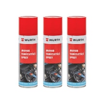 Würth Motor Temızleyıcı Sprey 3 Adet 500Ml