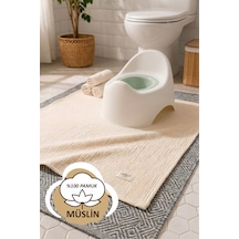Müslin %100 Pamuk Emici Sıvı Geçirmez Bebek Çocuk Banyo Klozet Lazımlık Tuvalet Eğitim Pedi