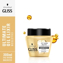 Gliss Ultimate Oil Elixir Besleyici Saç Bakım Maskesi 300 ML