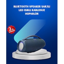 Nrzsnt Ipx5 Su Geçirmez Taşınabilir Bluetooth Hoparlör Renkli Işıklı Nrzsnt Ipx5 Su Geçirmez Taşınabilir Bluetooth Hoparlör Renkli Işıklı