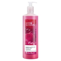 Avon Senses Raspberry Delight Frambuaz ve Siyah Frenk Üzüm Kokulu Duş Jeli 720 ML