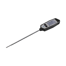 Tfa Dostmann Hassas Termometre V315, 31.1064.01.k, 0,5 Sn Ölçüm Hızı, 0,05 C Doğruluk, Max/mın/avg İşlevi, Kalibrasyon Sertifikası Dahil, Delinme Termometresi, Siyah