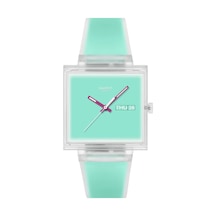 Swatch So38k702 What If...see Thru Mint Kol Saati Şeffaf