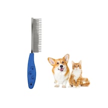 Tüy Açıcı Kedi Köpek Tarağı Tek Taraflı Metal Dişli