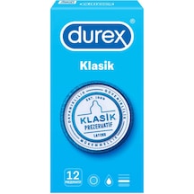 Durex Klasik Prezervatif Lateks 12'li
