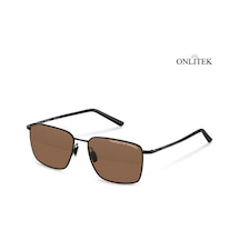 Porsche Design P86001 58a569 Erkek Güneş Gözlüğü Siyah