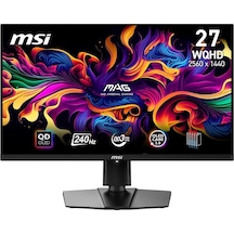 MSI MAG271QPX QD-OLED E2 26.5" 0.03 Ms 2K Pivot 240 Hz Oled Oyuncu Monitörü (Outlet)