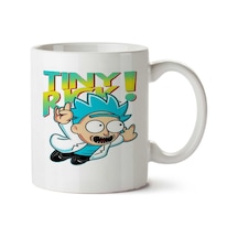 Tiny Rick İki Tarafı Baskılı Kupa Bardak Çok Renkli