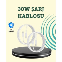 Aşırı Şarj Ve Pil Koruması İle Akıllı Çipli Lightning Kablo 1.2m Beyaz