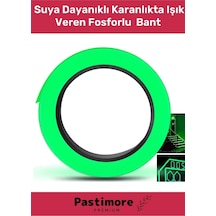 Özel Üretim Suya Dayanıklı Karanlıkta Işık Veren Merdiven Ev Bahçe 4 Metre Fosforlu Yeşil Şerit Bant