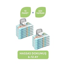 Hassas Dokunuş Islak Mendil 12 52 Yaprak