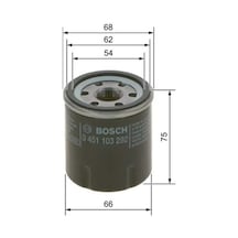Dacia Logan Yag Filtresi 1.2 2011-2016 Bosch 0451103292