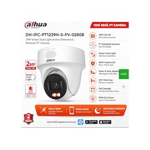 Dh-ıpc-pt1239h-s-pv-0280b 2mp Smart Dual Light Active Deterrence Network Pt Camera