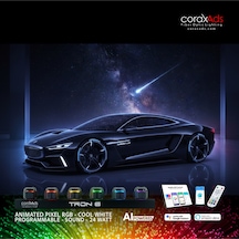 Otomobil Araç Tavanı Led Yıldız Tavan Fiber Optik Yıldız Tavan Aydınlatma Kiti - Mini Çok Renkli