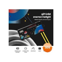 Dijital Mini Anahtarlık Kamerası Katlanır Ekran 1080p