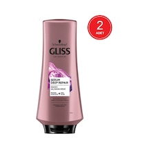 Schwarzkopf Gliss Serum Deep Repair Saç Bakım Kremi 2 x 360 ML