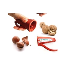 Plastik Fındık Fıstık Ceviz Kabuk Kırıcı Parçalayıcı Alet Beyaz