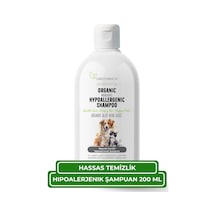Ayrex Greenwich Hassas Bakım Kedi Ve Köpek Şampuanı 200 Ml %99,74 Organik İçerikli Vegan Şampuan / Hassas Cilt
