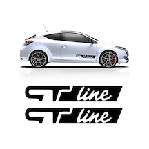 Gt Line Oto Sticker Sticker Siyah 2 Adet 40 7 Cm