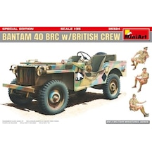 35324 1:35 İngiliz Mürettebatı İle Bantam 40 Brc - Özel Üretim