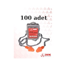3MK-KT24 Çam Tipi Kordonlu Kulak Tıkacı 100 Adet