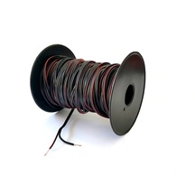 Electroon 2x0.75 MM Siyah İnce Hoparlör Ses Kablosu 35metre