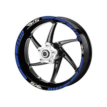 Deeb Rks Jant Şeridi Mavi Beyaz Model X N11.53799