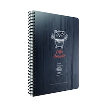 Gıpta Coffee Book Spiralli 19X26 120 Yaprak Kareli